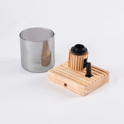 Brilagi - Настенно спот осветително тяло HYGGE 1xE14/15W/230V каучуково дърво/димчато