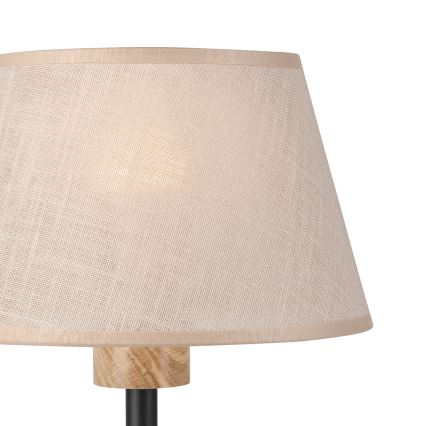 Brilagi - Настолна лампа ANTHONY 1xE27/60W/230V дъб/бежов