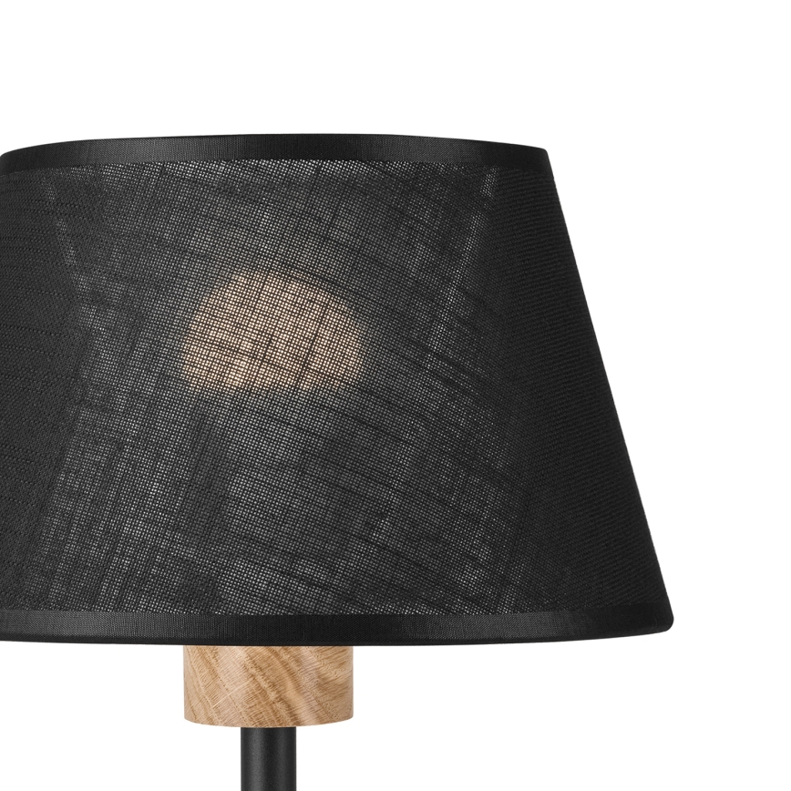 Brilagi - Настолна лампа ANTHONY 1xE27/60W/230V дъб/черен