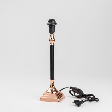 Brilagi - Настолна лампа CERIA 1xE14/40W/230V черна/медна/сива