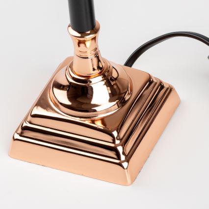 Brilagi - Настолна лампа CERIA 1xE14/40W/230V черна/медна/сива