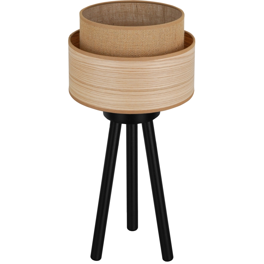 Brilagi - Настолна лампа MONTANA BOHO 1xE27/15W/230V кафяво/черно