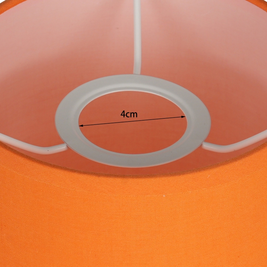 Brilagi - Настолна лампа NUBILA WOOD 1xE27/25W/230V дъб/черен/оранжев