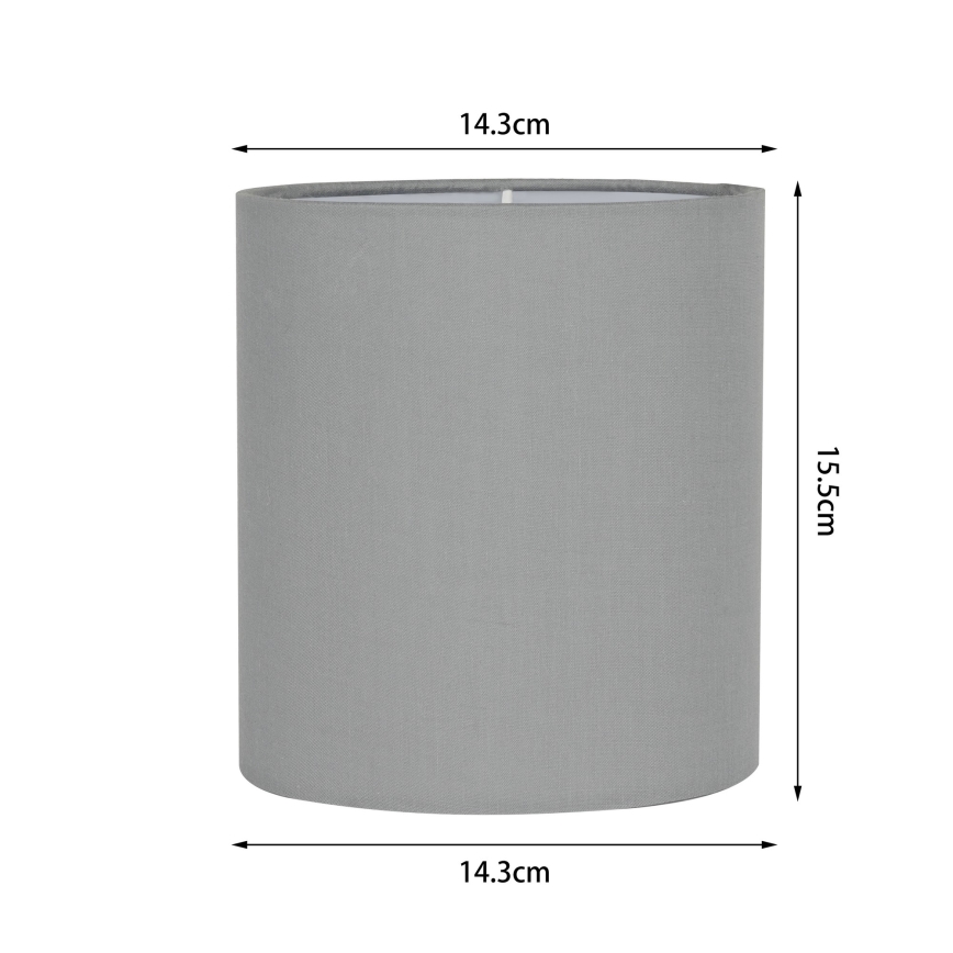 Brilagi - Настолна лампа NUBILA WOOD 1xE27/25W/230V дъб/черен/светлосив