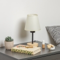 Brilagi - Настолна лампа NUBILA WOOD 1xE27/25W/230V дъб/кремав