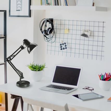 Brilagi - Настолна лампа ROMERO 1xE27/60W/230V черна