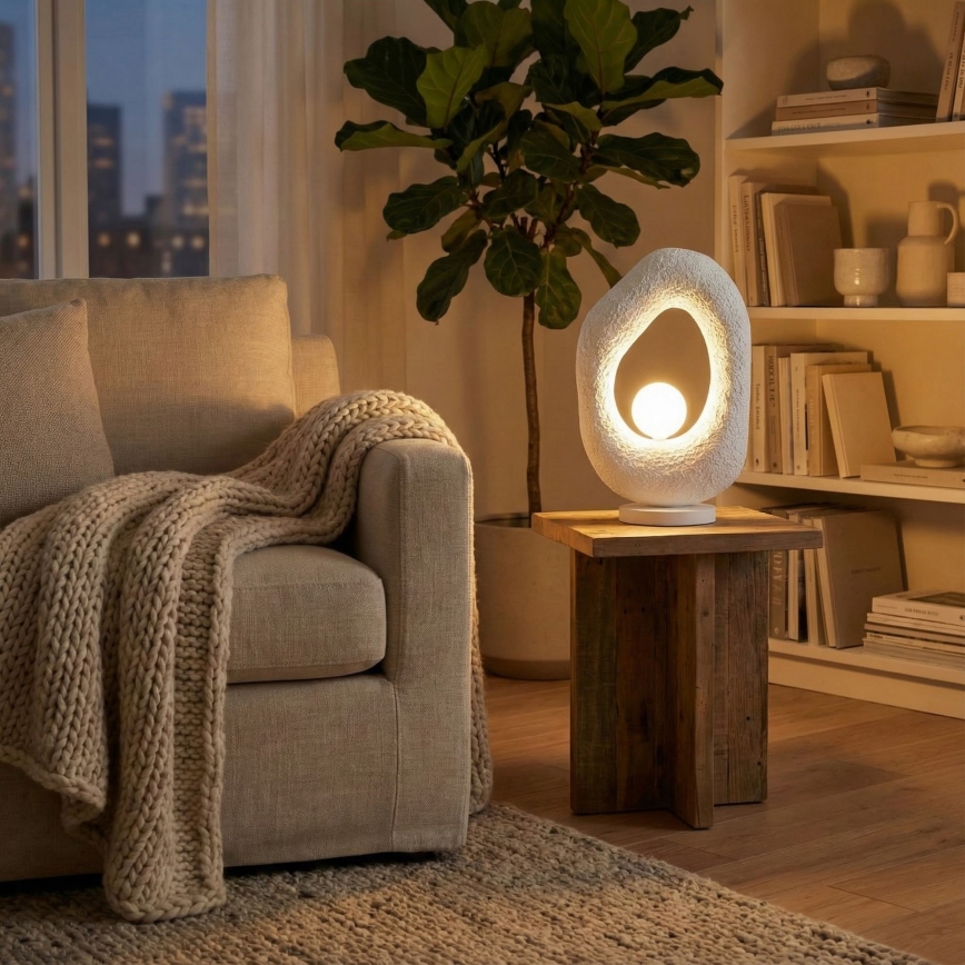 Brilagi - Настолна лампа WABI SABI 1xG9/8W/230V бяла