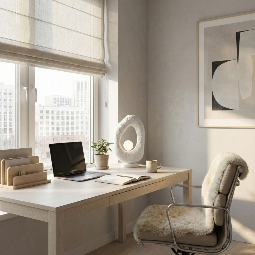 Brilagi - Настолна лампа WABI SABI 1xG9/8W/230V бяла