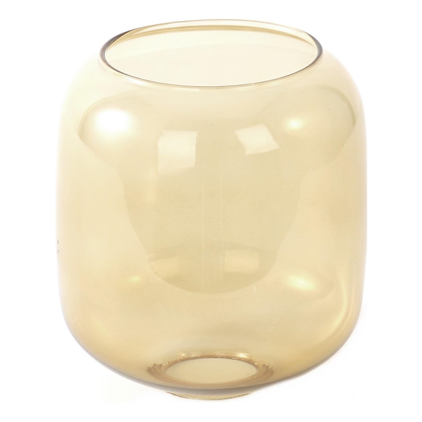 BRILAGI - Настолна лампа WOOD GLASS 1xE27/40W/230V кафява/черна/опушено кафява