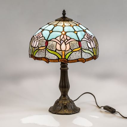 Brilagi - настолна витражна лампа Tiffany LORAS 1xE27/40W/230V