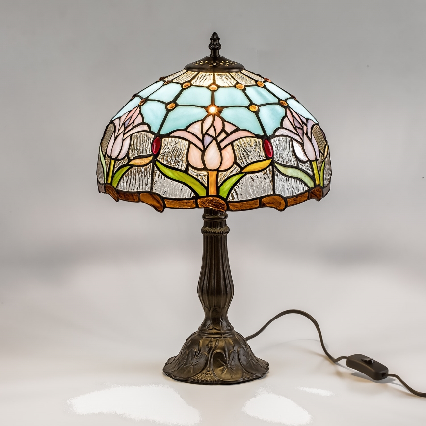 Brilagi - настолна витражна лампа Tiffany LORAS 1xE27/40W/230V