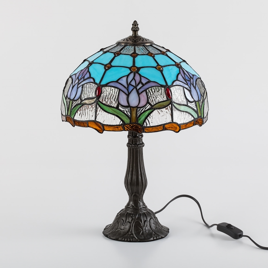 Brilagi - настолна витражна лампа Tiffany LORAS 1xE27/40W/230V