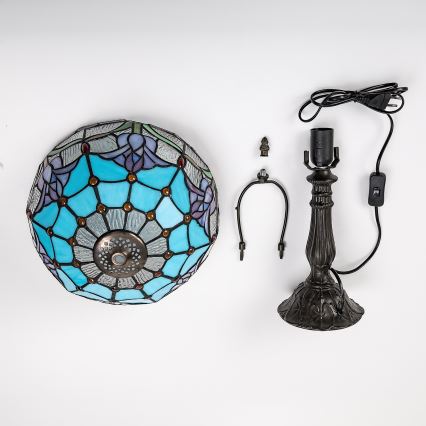 Brilagi - настолна витражна лампа Tiffany LORAS 1xE27/40W/230V