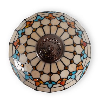 Brilagi - Настолна витражна лампа Tiffany MIRABELLA 1xE27/60W/230V