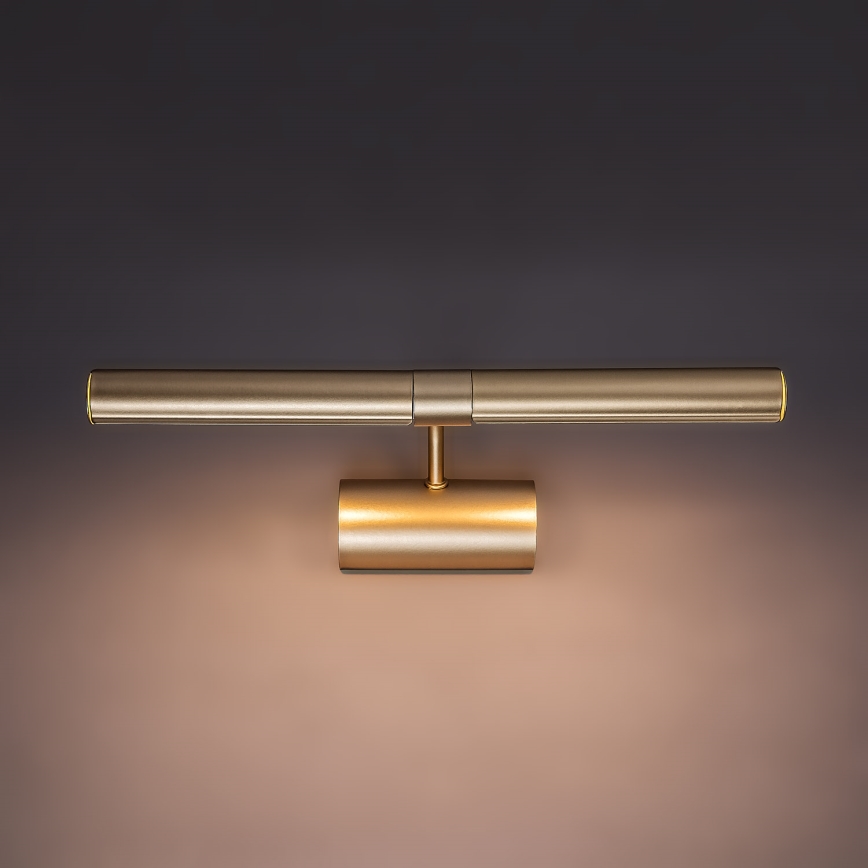 Brilagi - Осветително тяло за картина DANAE 2xE14/40W/230V златно