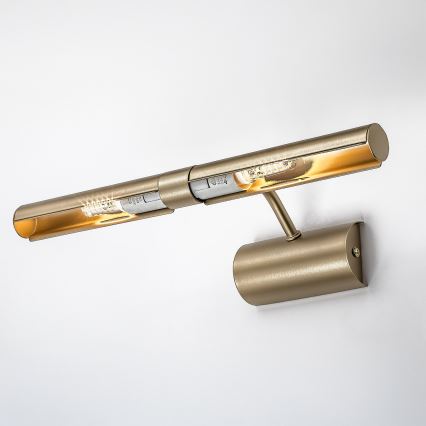 Brilagi - Осветително тяло за картина DANAE 2xE14/40W/230V златно