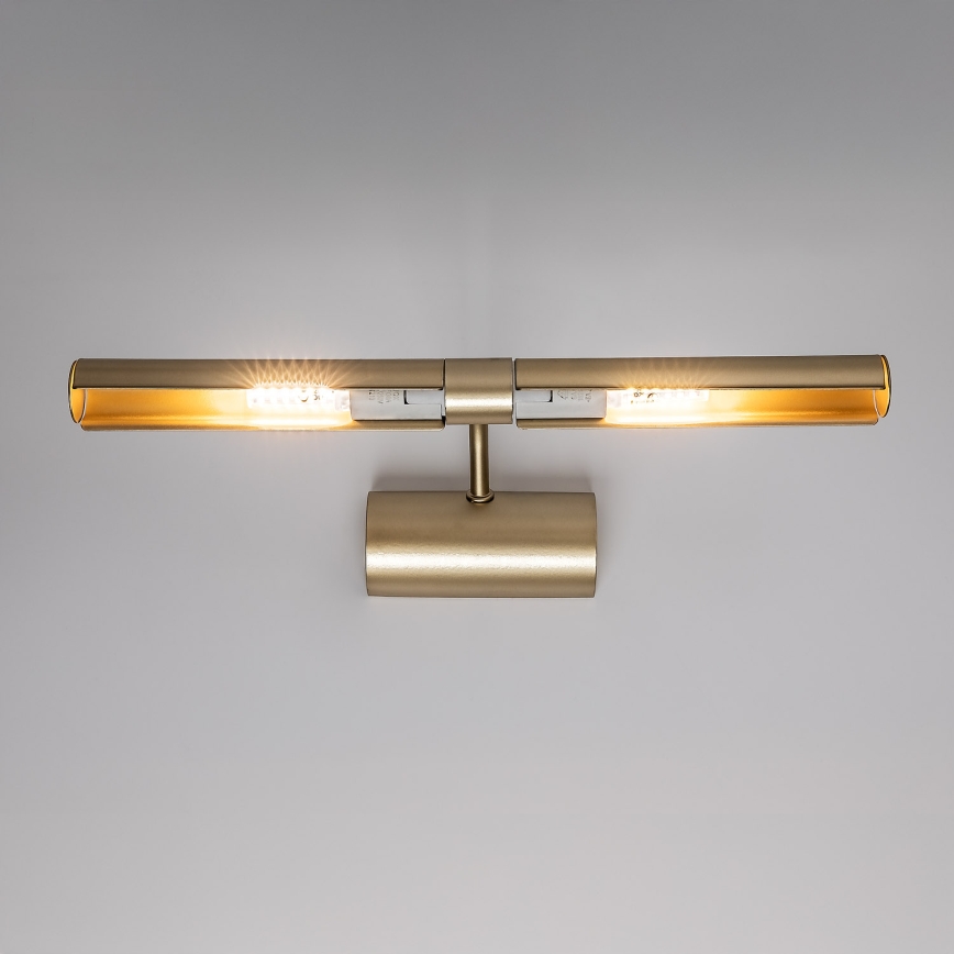 Brilagi - Осветително тяло за картина DANAE 2xE14/40W/230V златно