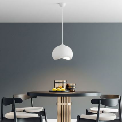 Brilagi - Пендан на кабел WABI SABI 1xE27/40W/230V Ø 34 см бял