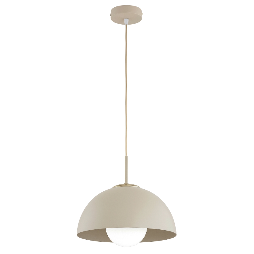 Brilagi - Пендант на кабел COSMO 1xE27/60W/230V Ø 30 cm бежов/златист