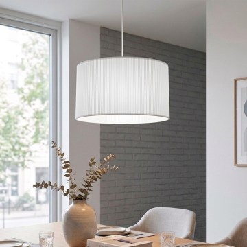 Brilagi - Пендант на кабел SIRIJA MODERN 1xE27/60W/230V Ø 35 см бял
