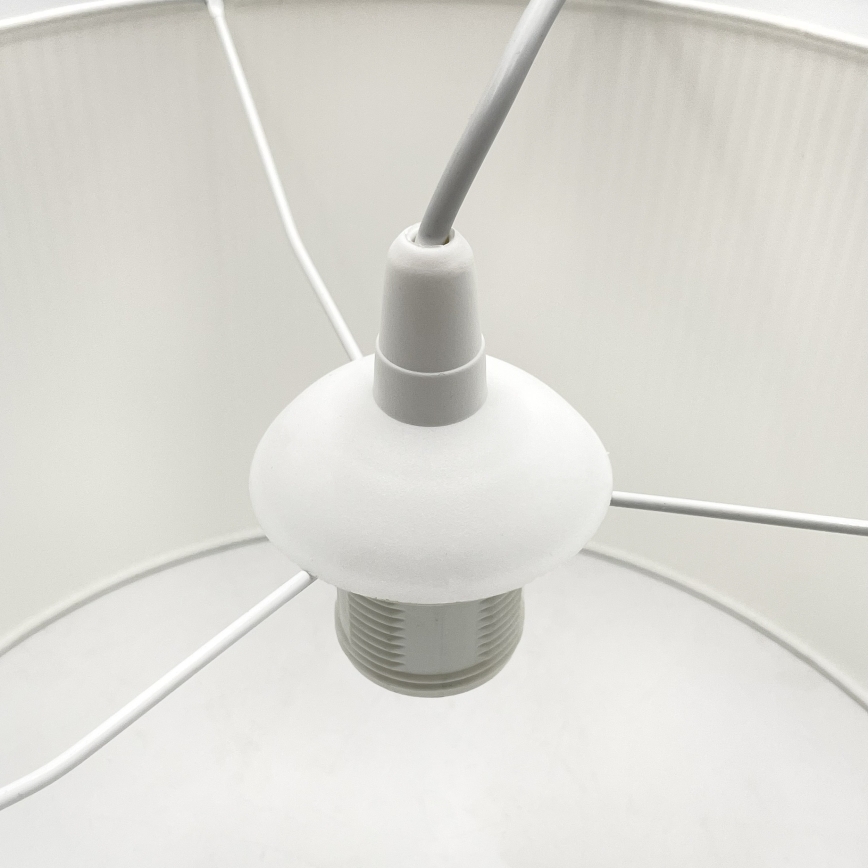 Brilagi - Пендант на кабел SIRIJA MODERN 1xE27/60W/230V Ø 35 см бял