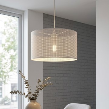 Brilagi - Пендант на кабел SIRIJA MODERN 1xE27/60W/230V Ø 35 см бял