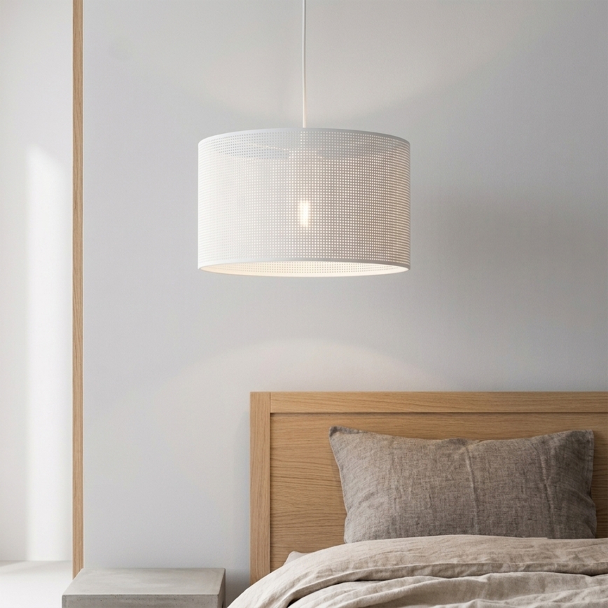 Brilagi - Пендант на кабел SIRIJA MODERN 1xE27/60W/230V Ø 35 см бял
