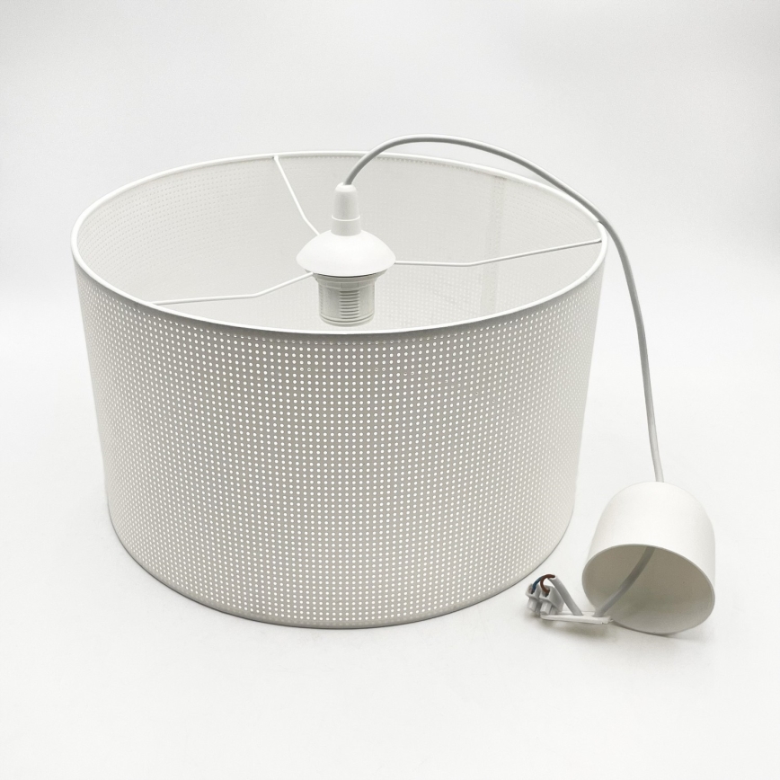 Brilagi - Пендант на кабел SIRIJA MODERN 1xE27/60W/230V Ø 35 см бял