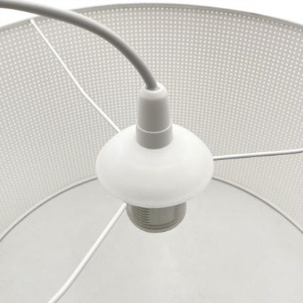 Brilagi - Пендант на кабел SIRIJA MODERN 1xE27/60W/230V Ø 35 см бял