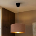 Brilagi - Пендант на кабел VELVET 1xE27/60W/230V Ø 40 см бежово/златно
