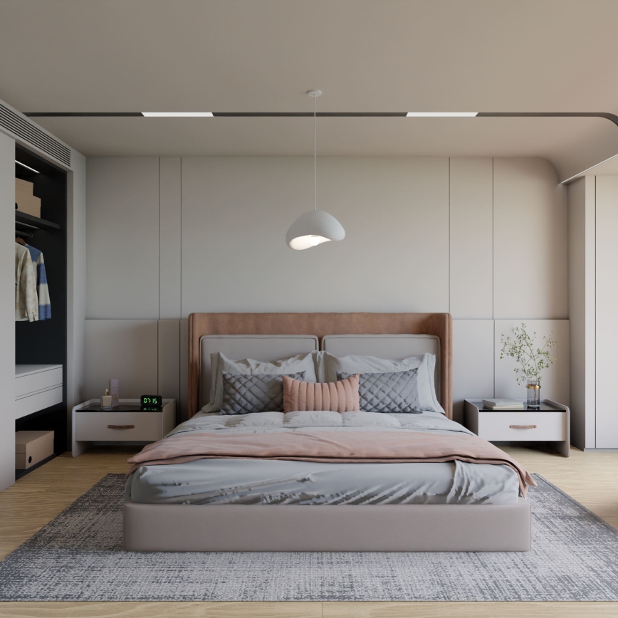 Brilagi - Пендант на кабел WABI SABI 1xE27/40W/230V бял