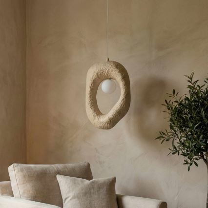 Brilagi - Пендант на кабел WABI SABI 1xE27/40W/230V кремав