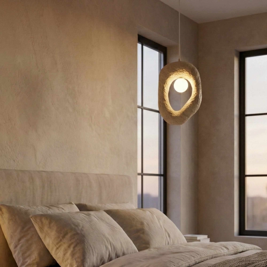 Brilagi - Пендант на кабел WABI SABI 1xE27/40W/230V кремав