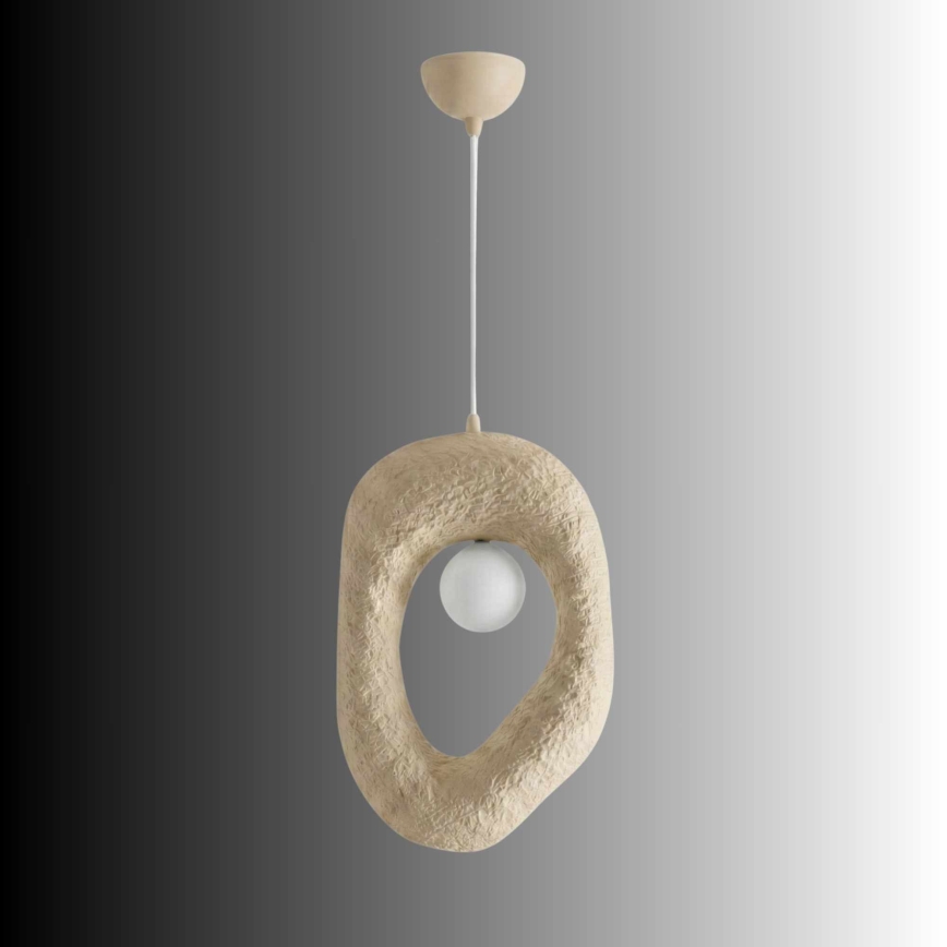 Brilagi - Пендант на кабел WABI SABI 1xE27/40W/230V кремав