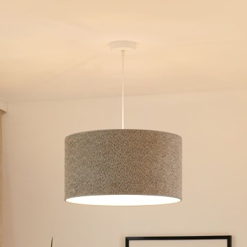 Brilagi - Пендел BOUCLE ROLLER 1xE27/15W/230V Ø 45 см сив