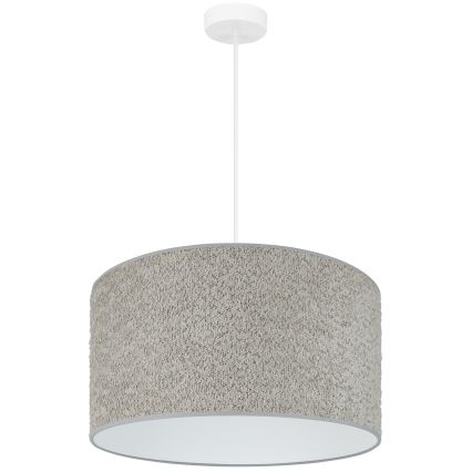 Brilagi - Пендел BOUCLE ROLLER 1xE27/15W/230V Ø 45 см сив