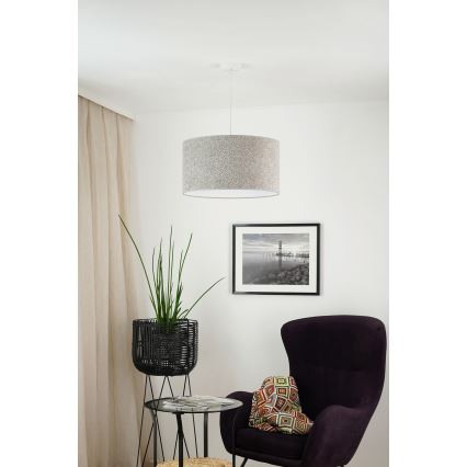 Brilagi - Пендел BOUCLE ROLLER 1xE27/15W/230V Ø 45 см сив