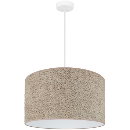 Brilagi - Пендел BOUCLE ROLLER 1xE27/15W/230V Ø 45 см кафяв