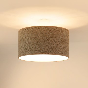 Brilagi - Пендел BOUCLE ROLLER 1xE27/15W/230V Ø 45 см кафяв