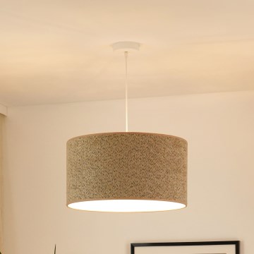 Brilagi - Пендел BOUCLE ROLLER 1xE27/15W/230V Ø 50 см кафяв