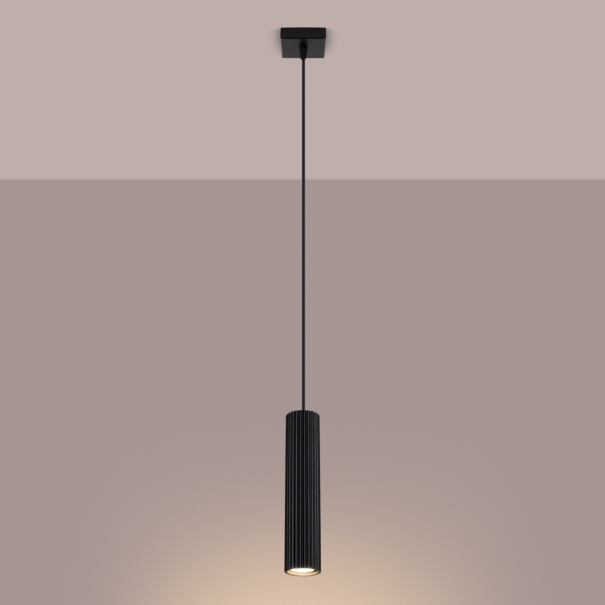 Brilagi - Пендел CRESTO 1xGU10/10W/230V черен