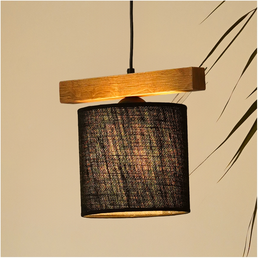 Brilagi - Пендел FOREST 1xE27/15W/230V бор/черен