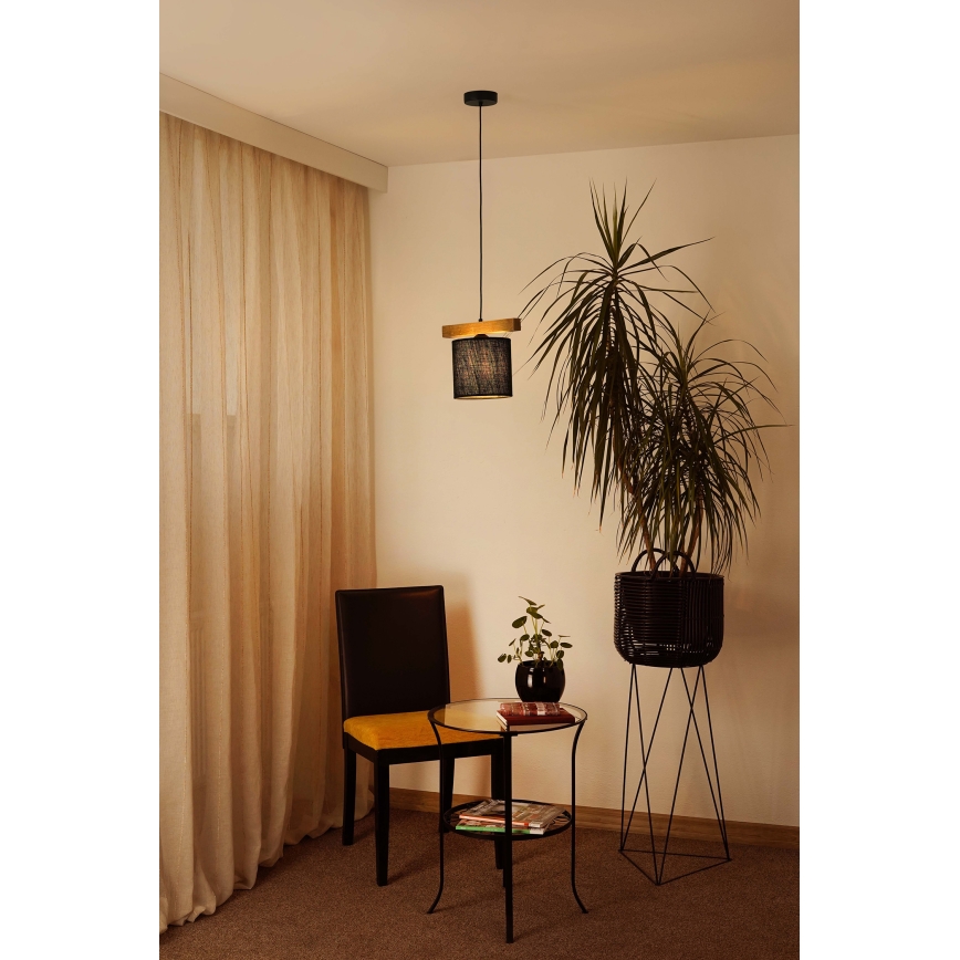 Brilagi - Пендел FOREST 1xE27/15W/230V бор/черен