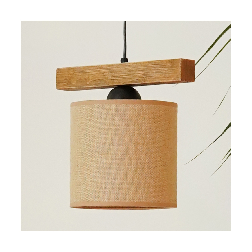 Brilagi - Пендел FOREST 1xE27/15W/230V бор/кафяв/черен