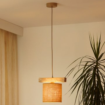 Brilagi - Пендел FOREST 1xE27/15W/230V бор/кафяв