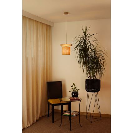 Brilagi - Пендел FOREST 1xE27/15W/230V бор/кафяв