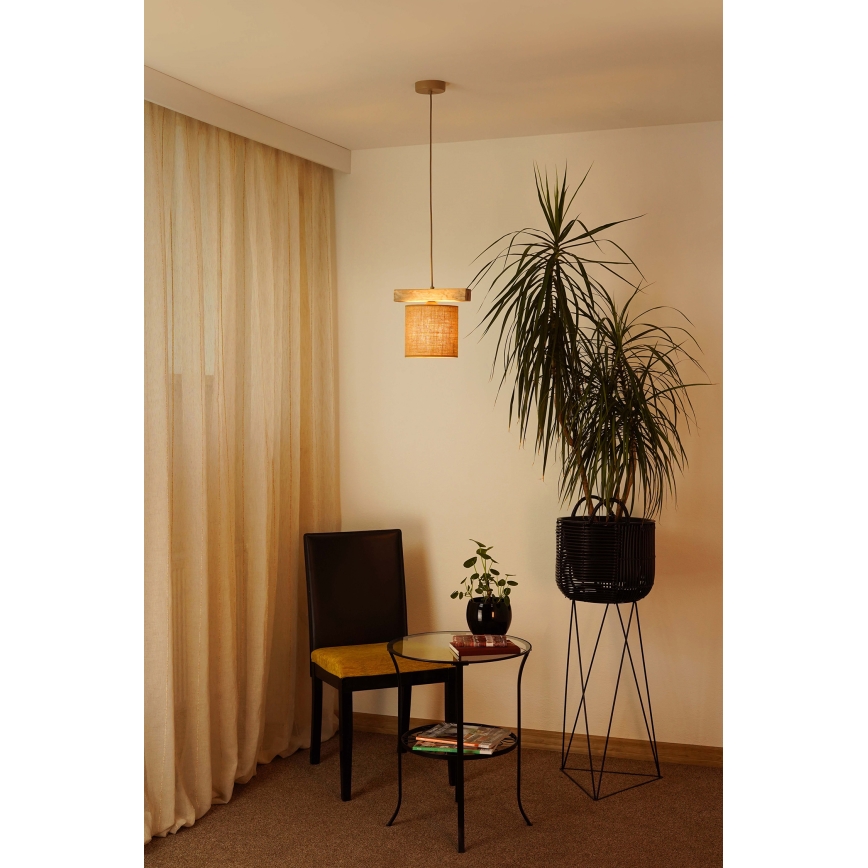 Brilagi - Пендел FOREST 1xE27/15W/230V бор/кафяв