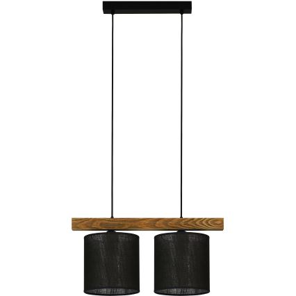 Brilagi - Пендел FOREST 2xE27/15W/230V бор/черен
