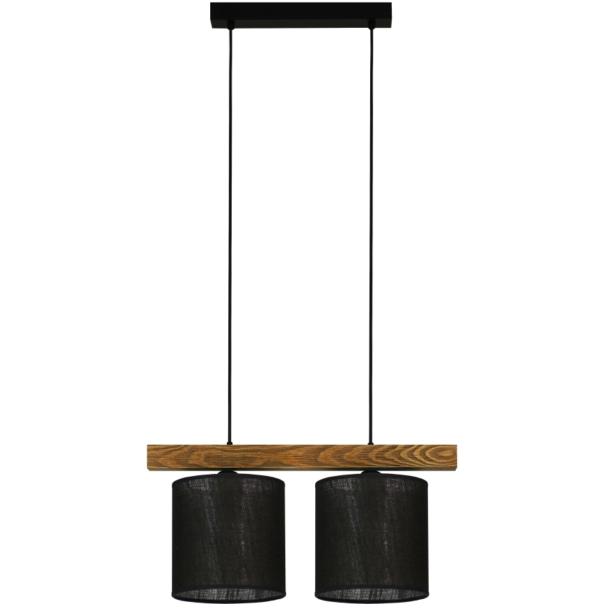 Brilagi - Пендел FOREST 2xE27/15W/230V бор/черен