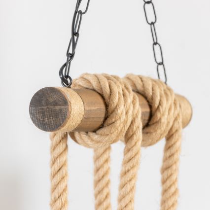 Brilagi - Пендел KOS 4xE27/60W/230V бук